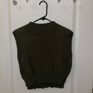 Knitted Sleeveless Top